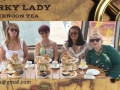 quirky lady afternoon tea